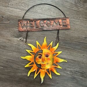 Welcome 🌞 Sign